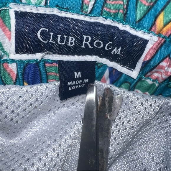 Club Room Medium Mens Swim Trunks Multicolor Surf Board Design - Picture 6 of 6